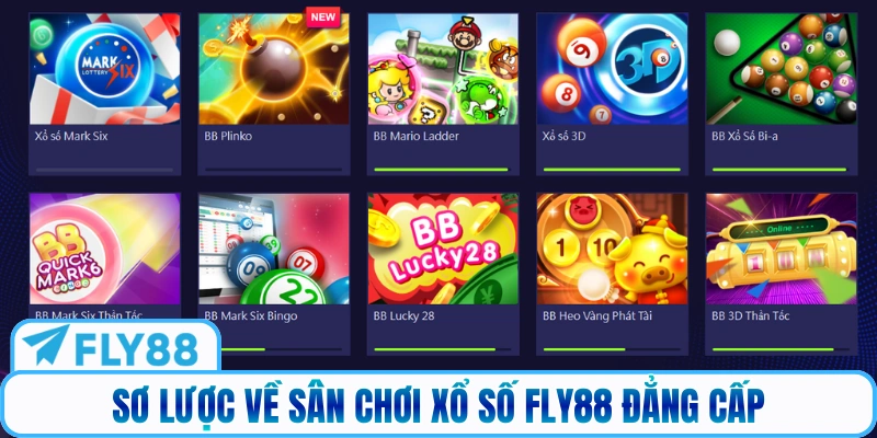 Sơ lược về sân chơi xổ số FLY88 đẳng cấp